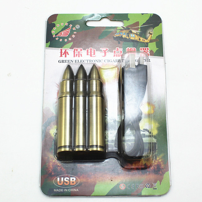 Three bullets USB rechargeable electronic cigarette lighter wholesale creative Yanju lighter wholesale Three bullets USB rechargeable electronic cigarette lighter wholesale creative Yanju lighter wholesale