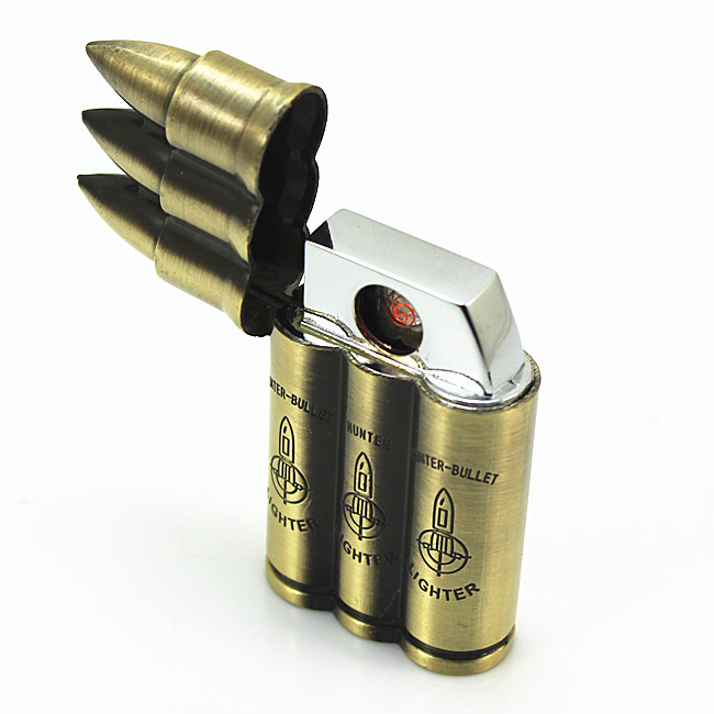Three bullets USB rechargeable electronic cigarette lighter wholesale creative Yanju lighter wholesale Three bullets USB rechargeable electronic cigarette lighter wholesale creative Yanju lighter wholesale