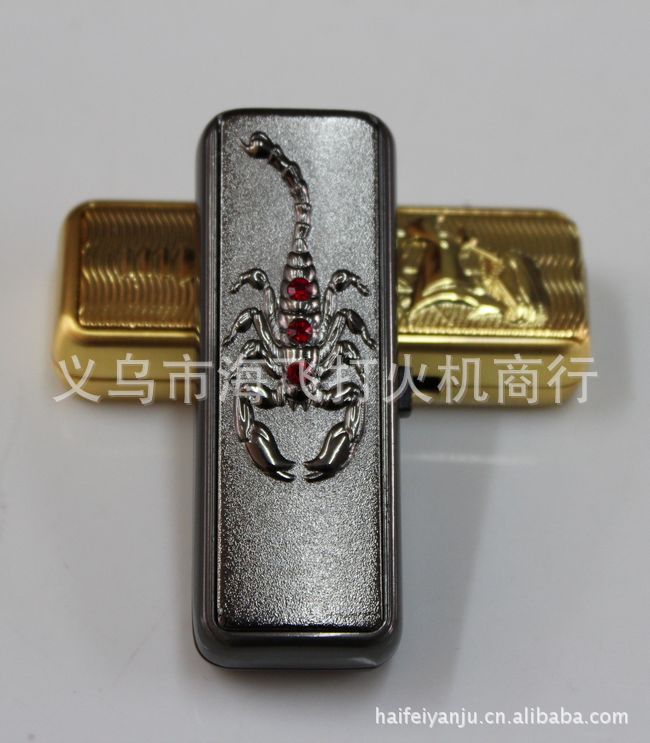 200 yuan mixed batch charging electronic cigarette lighter lighter USB scorpion USB rechargeable lighter