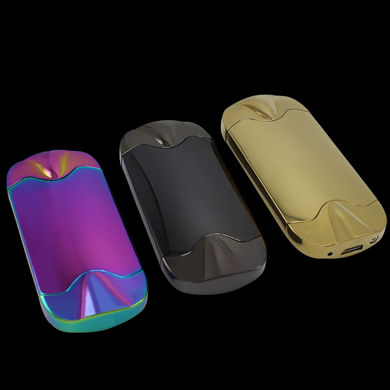 HB108 elliptic double shake Hengbang electronic cigarette lighter USB Yanju lighter mixed batch HB108 elliptic double shake Hengbang electronic cigarette lighter USB Yanju lighter mixed batch