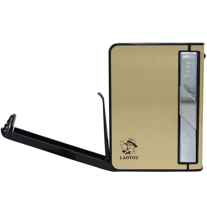 The old man card 10 pack USB rechargeable electronic cigarette lighter smoking cigarette lighter