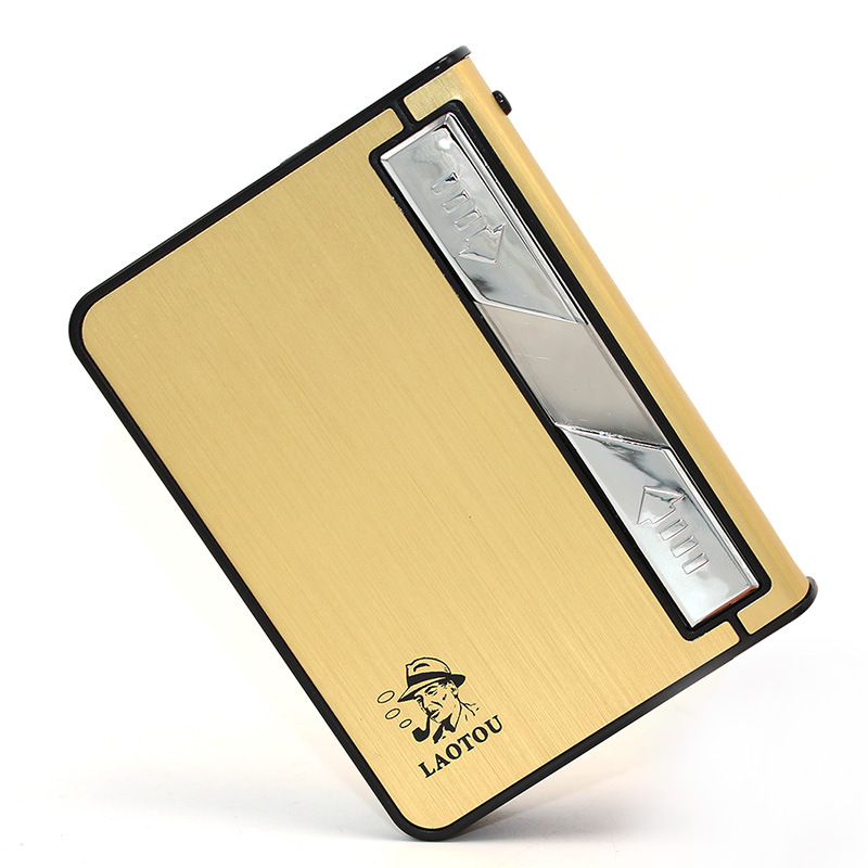 The old man card 10 pack USB rechargeable electronic cigarette lighter smoking cigarette lighter