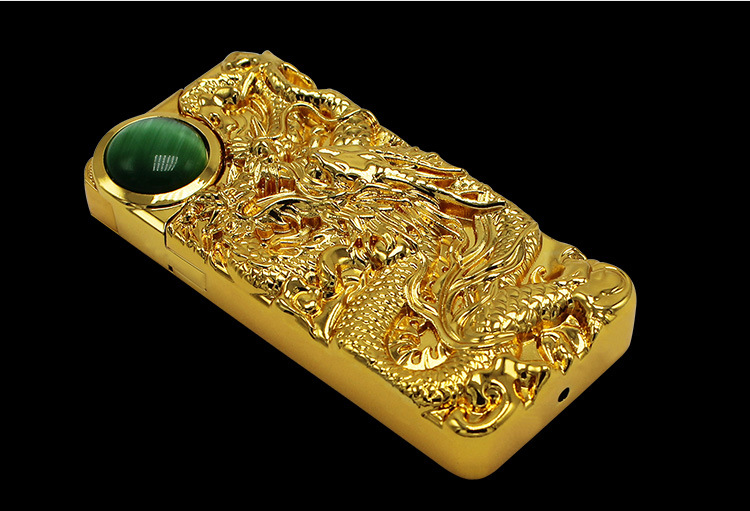 S02 relief dragon ball USB double charging electronic cigarette lighter lighter mixed batch mixing