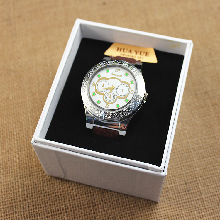 The new supply boxed Huayue watches USB rechargeable electronic cigarette lighter lighter wholesale