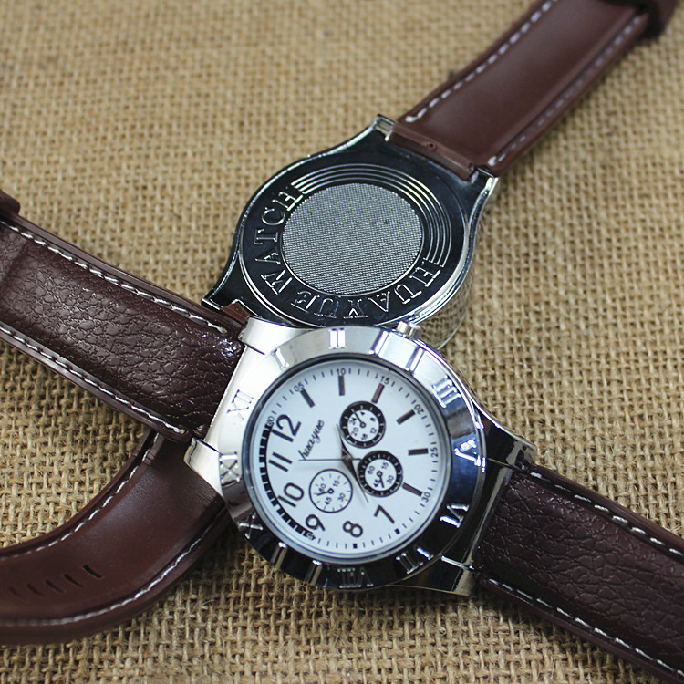 The new supply boxed Huayue watches USB rechargeable electronic cigarette lighter lighter wholesale