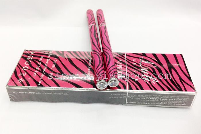 Red Zebra print new Luli LULI CACA France champagne disposable electronic cigarette wholesale