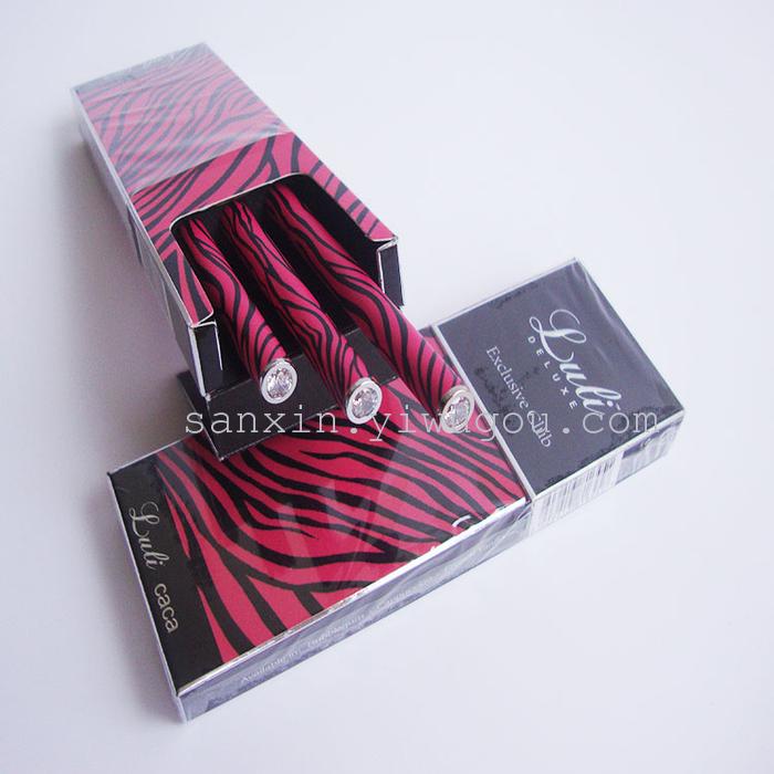 Red Zebra print new Luli LULI CACA France champagne disposable electronic cigarette wholesale