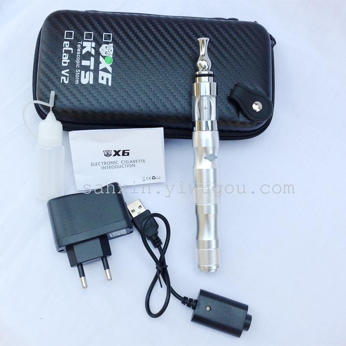 Factory direct X6 V2 steam atomizer VAPE multicolor fashion nightclub electronic cigarette wholesale