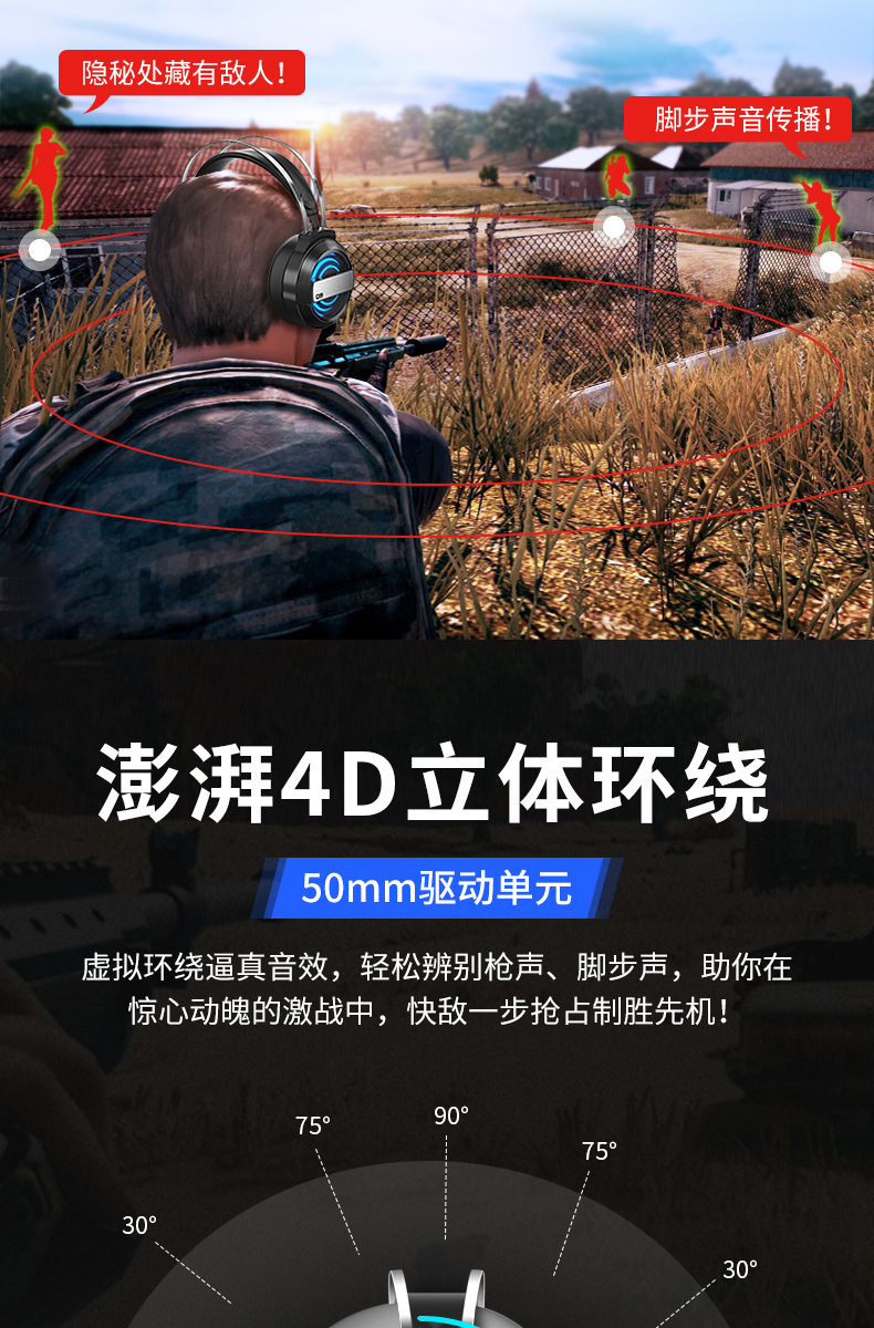 MC Maicai New Head-Mounted Computer Earphone Drive-by-Wire Desktop E-Sports USB Wired Headset with Microphone MC Maicai New Head-Mounted Computer Earphone Drive-by-Wire Desktop E-Sports USB Wired Headset with Microphone