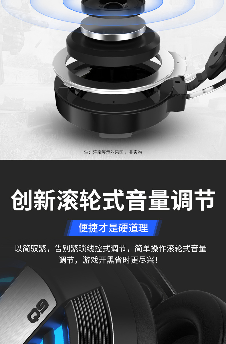 MC Maicai New Head-Mounted Computer Earphone Drive-by-Wire Desktop E-Sports USB Wired Headset with Microphone MC Maicai New Head-Mounted Computer Earphone Drive-by-Wire Desktop E-Sports USB Wired Headset with Microphone