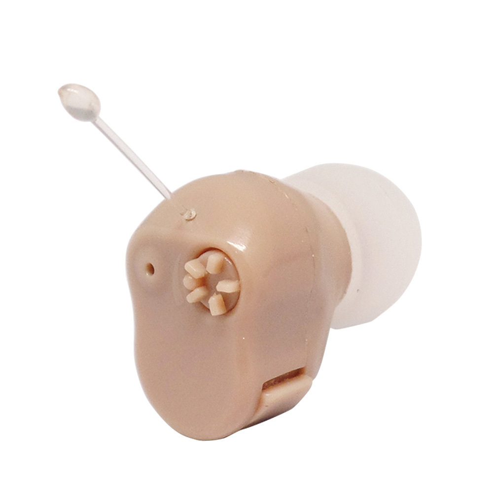 Factory Direct Sales Hot Hearing Aids Invisible in-Ear Hearing Aid Earphone Sound Amplifier Cross-Border English Version