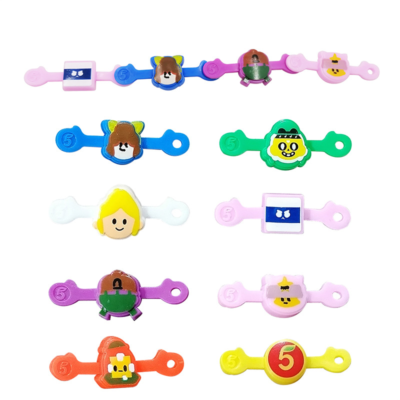New Cute Cable Winder Shoelace Neatening Buckle Data Cable Earphone Storage Buckle Finishing Charging Clasp Container