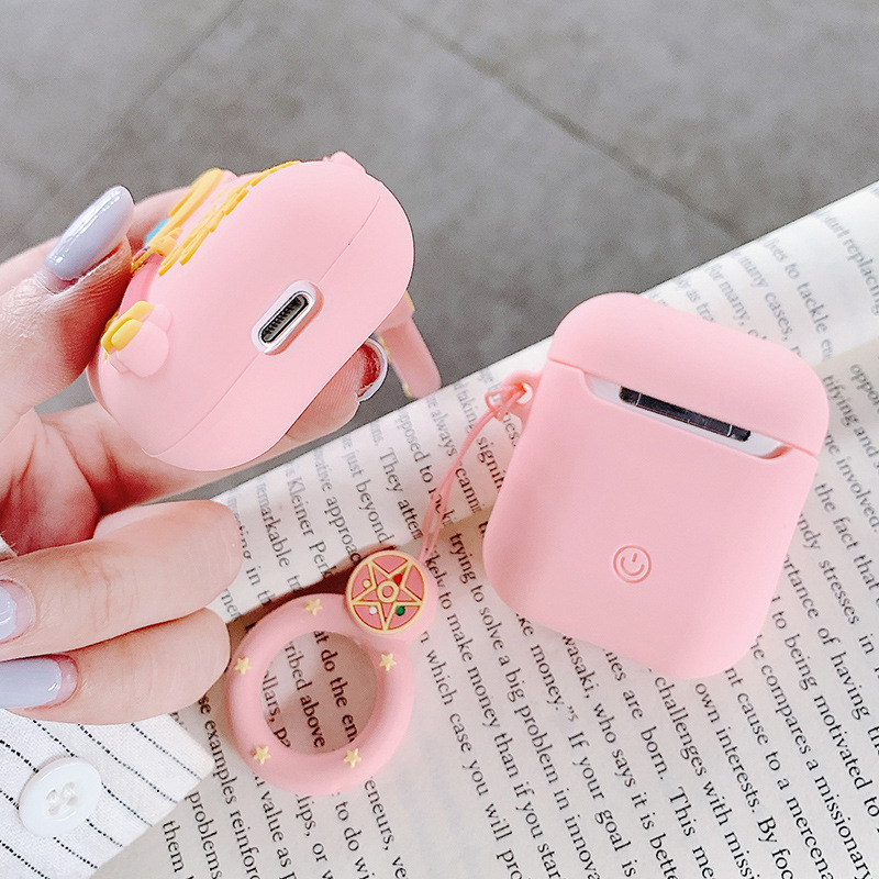 Generation Headset Protecting Cover Cute Silicone for Second Generation Soft Case Bluetooth Earphone Sleeves for Apple