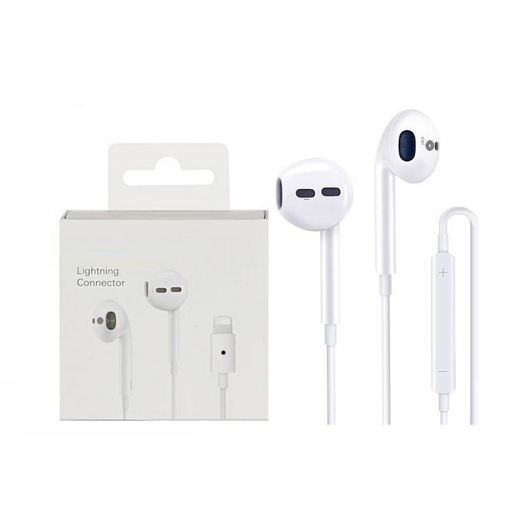 Applicable to Apple 78x in-Ear Original Wired Earphone Cellphone with Controller Earphones Lightning Flat Headset