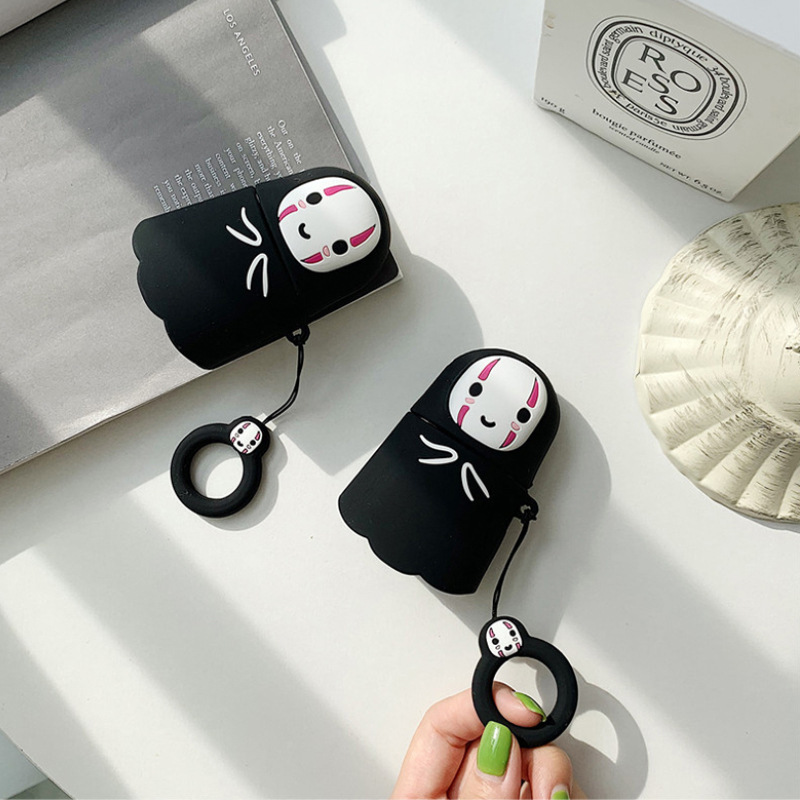 AirPods Protective Case Bear Apple Bluetooth Wireless Earphone Case Cartoon Cute Silica Gel Box Shell Applicable