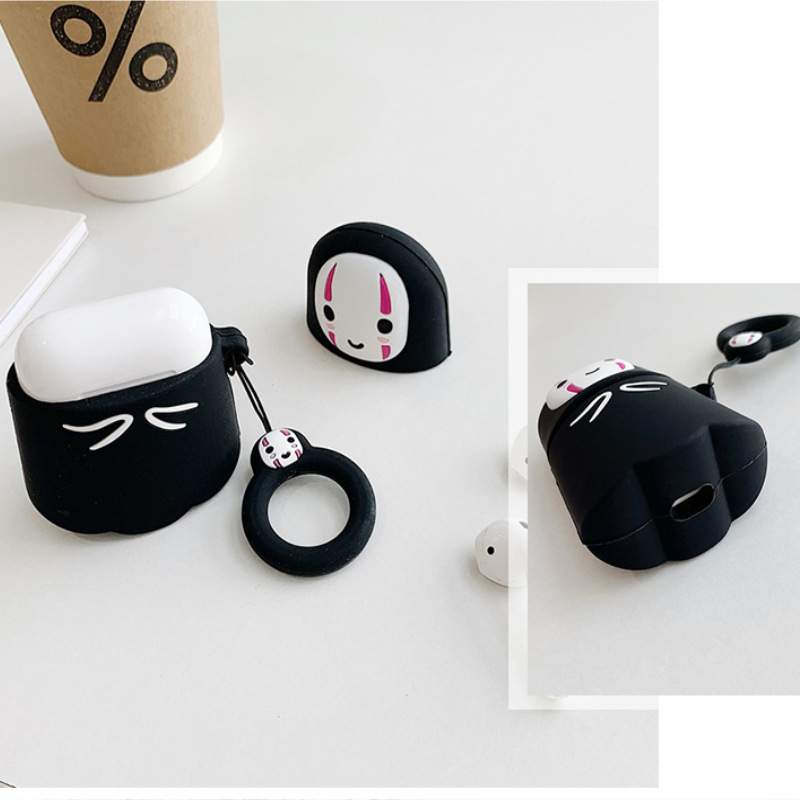 AirPods Protective Case Bear Apple Bluetooth Wireless Earphone Case Cartoon Cute Silica Gel Box Shell Applicable