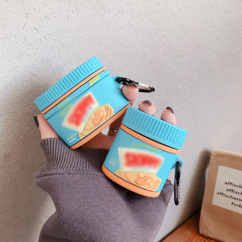 AirPods Protective Case Bear Apple Bluetooth Wireless Earphone Case Cartoon Cute Silica Gel Box Shell Applicable