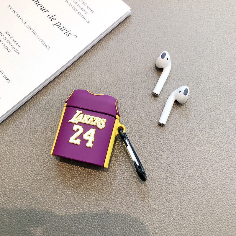 AirPods Protective Case Bear Apple Bluetooth Wireless Earphone Case Cartoon Cute Silica Gel Box Shell Applicable