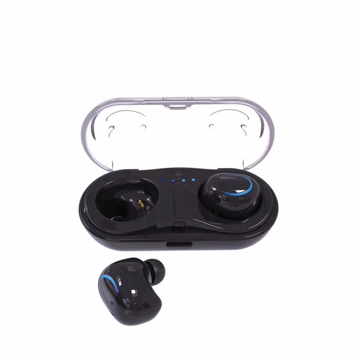 Pb - 01 dual ear bluetooth headset wireless to ear 4.1 heavy bass with charging groove