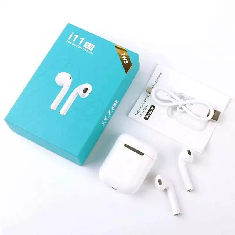 The I11 Bluetooth Headset Binaural Popup Connection supports Siri Touch