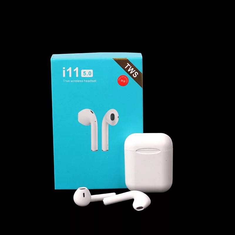 The I11 Bluetooth Headset Binaural Popup Connection supports Siri Touch