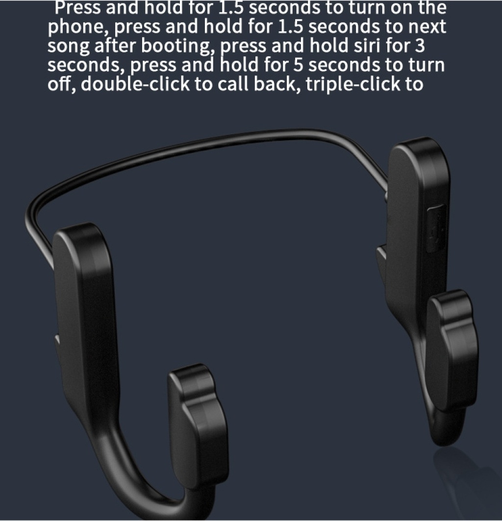 Wireless Bluetooth Headset Bone Conduction Concept Headset Precise Noise-Free Headset True Wireless Bluetooth Headset Wireless Bluetooth Headset Bone Conduction Concept Headset Precise Noise-Free Headset True Wireless Bluetooth Headset