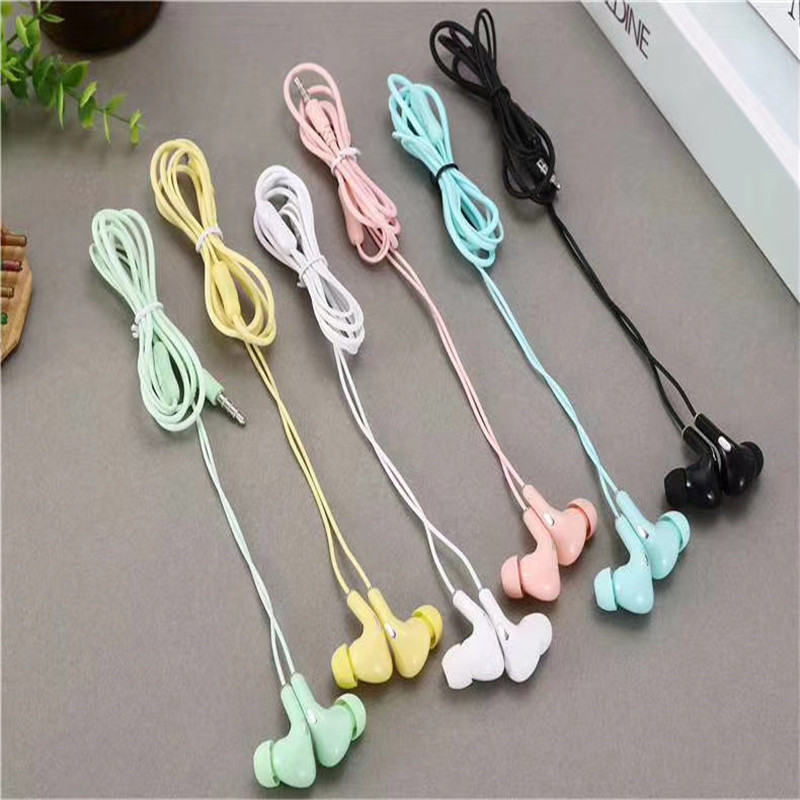 Three-Generation Macarons Series Wired Earphone in-Ear for Phone Headset Large Quantity and Excellent Price Three-Generation Macarons Series Wired Earphone in-Ear for Phone Headset Large Quantity and Excellent Price