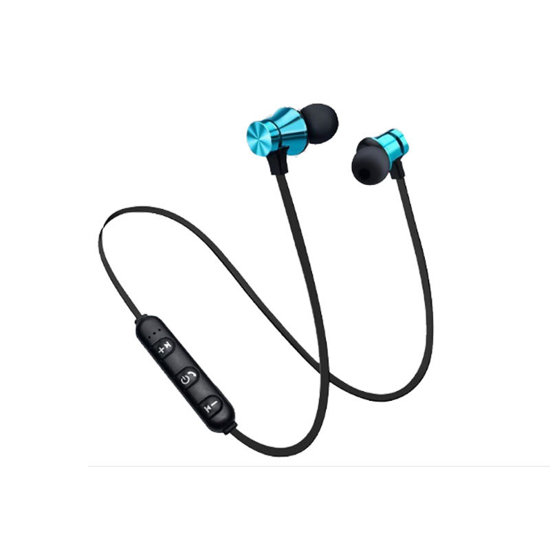 XT11 Magnetic Bluetooth Headset Sports in-Ear Neck Wireless Bluetooth Headset Binaural Cross-Border Gift Wholesale