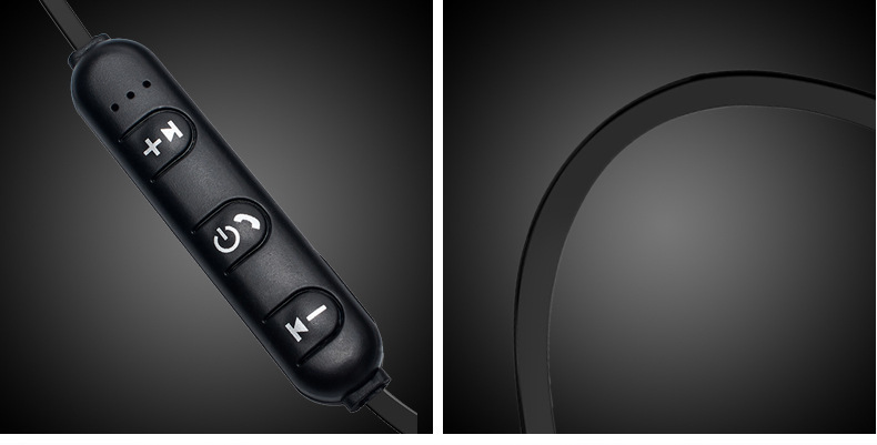 XT11 Magnetic Bluetooth Headset Sports in-Ear Neck Wireless Bluetooth Headset Binaural Cross-Border Gift Wholesale