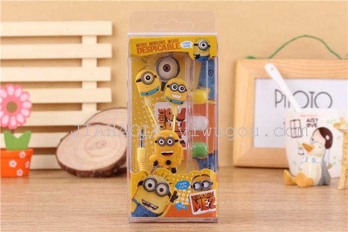 Cute thief daddy ear 3.5mm universal mobile phone headset Cute thief daddy ear 3.5mm universal mobile phone headset
