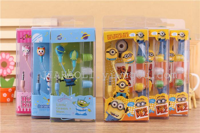 Cute thief daddy ear 3.5mm universal mobile phone headset Cute thief daddy ear 3.5mm universal mobile phone headset