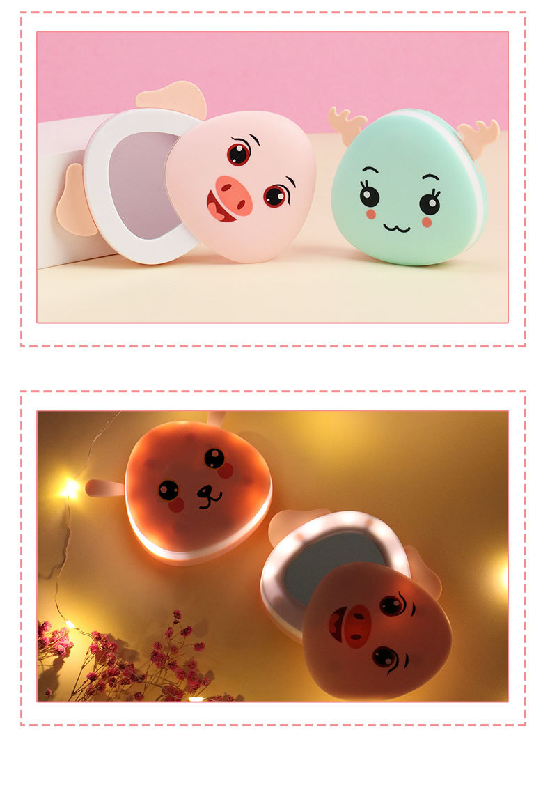 USB Charging Multifunctional Mini Hand Warmer Makeup Mirror Electric Heater Winter Gift Cartoon Self-Heating Heating Pad USB Charging Multifunctional Mini Hand Warmer Makeup Mirror Electric Heater Winter Gift Cartoon Self-Heating Heating Pad