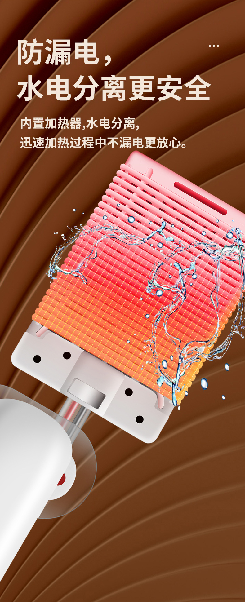 New Electric Hot Water Bag Charging Winter Gift Wholesale Electric Warming Plug-in Smart Explosion-Proof electric warmer