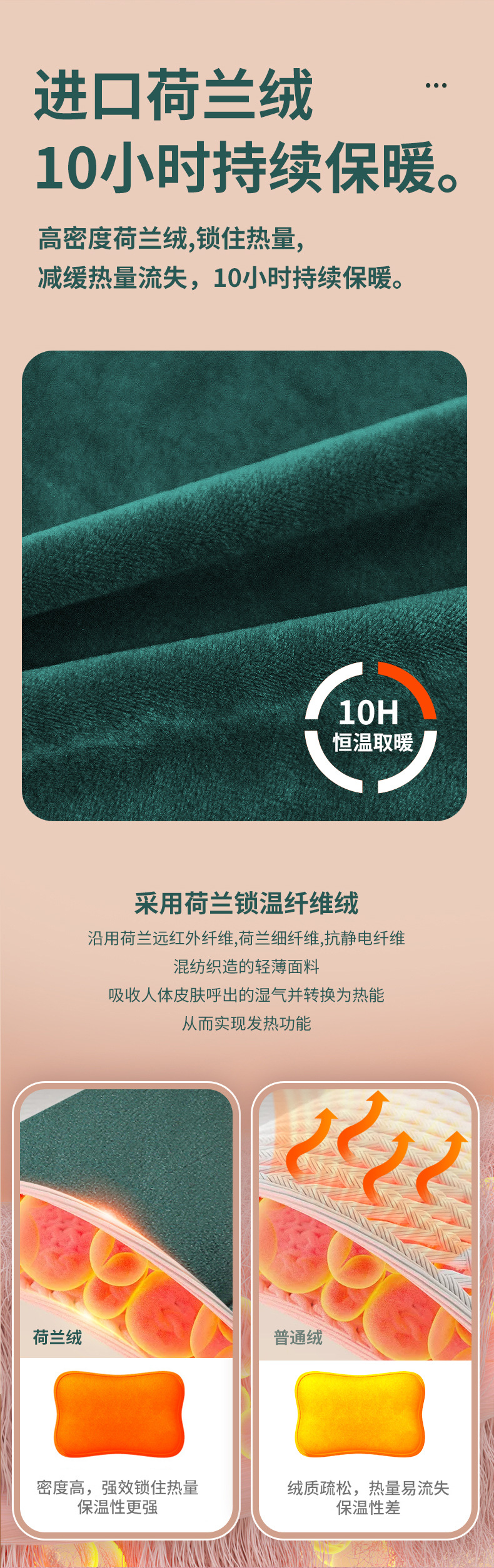 New Electric Hot Water Bag Charging Winter Gift Wholesale Electric Warming Plug-in Smart Explosion-Proof electric warmer