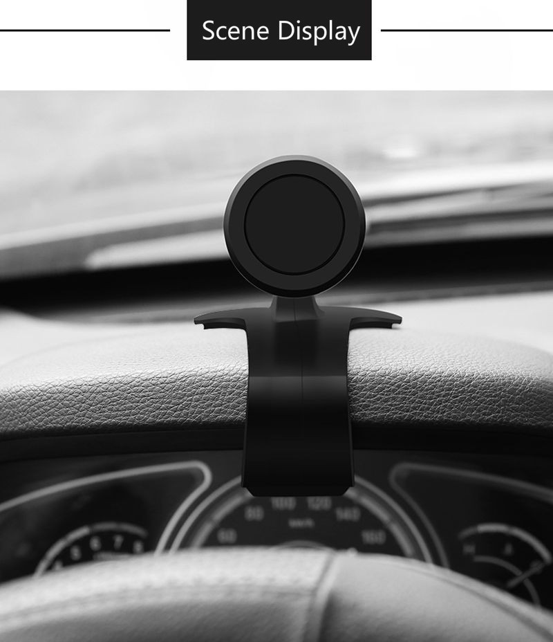 Mobile phone bracket instrument clamp car bracket instrument platform car navigation magnetic suction car bracket