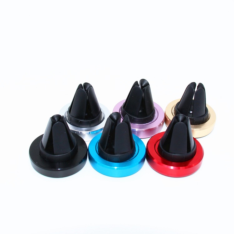 Lazy magnetic car mobile phone bracket outlet car bracket metal magnetic frame navigation mobile phone rack logo framing