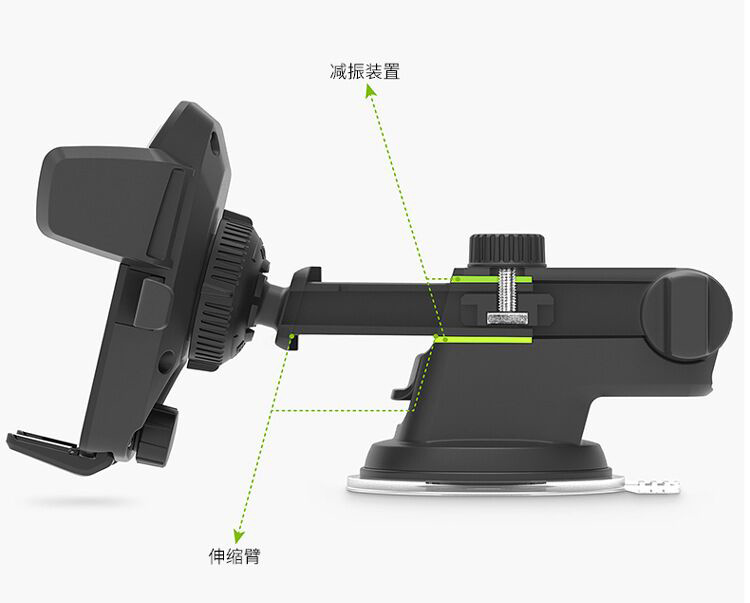 Long rod automatic lock car bracket deformation telescopic instrument table car phone navigation Long rod automatic lock car bracket deformation telescopic instrument table car phone navigation