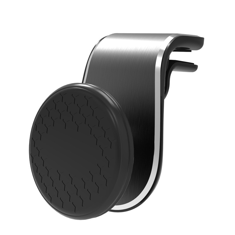 Magnetic Car Phone Holder Air Outlet Mobile Phone Bracket Car Navigator Stand Metal Car Bracket