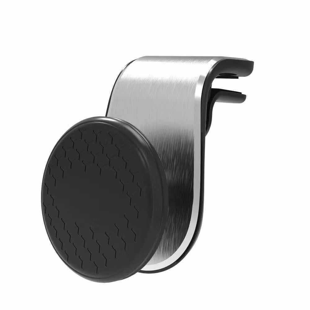 Creative Car Bracket Car Mobile Phone Universal Air Outlet Magnet Car Supplies Metal Navigator Magnetic Bracket