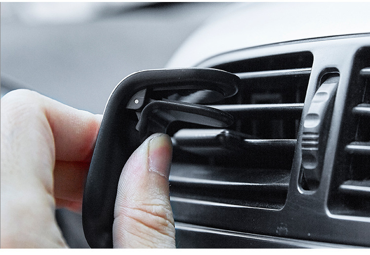 Creative Car Bracket Car Mobile Phone Universal Air Outlet Magnet Car Supplies Metal Navigator Magnetic Bracket