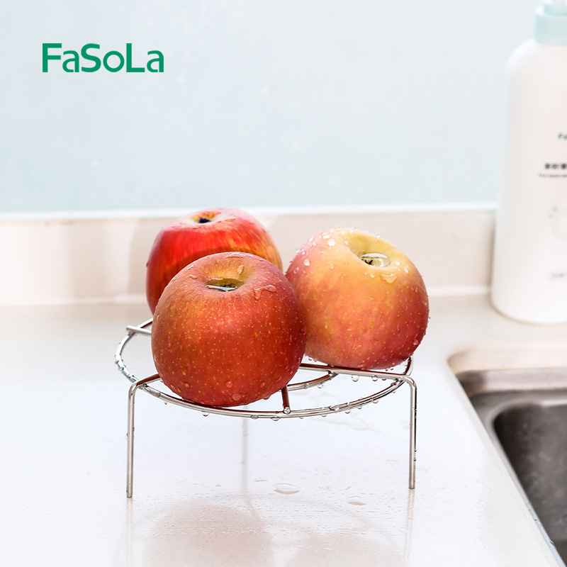 FaSoLa SST Steaming Rack Household WaterProof Thickened Pressure Cooker Electric Cooker Mini Steam Rack Steamed Egg Rack