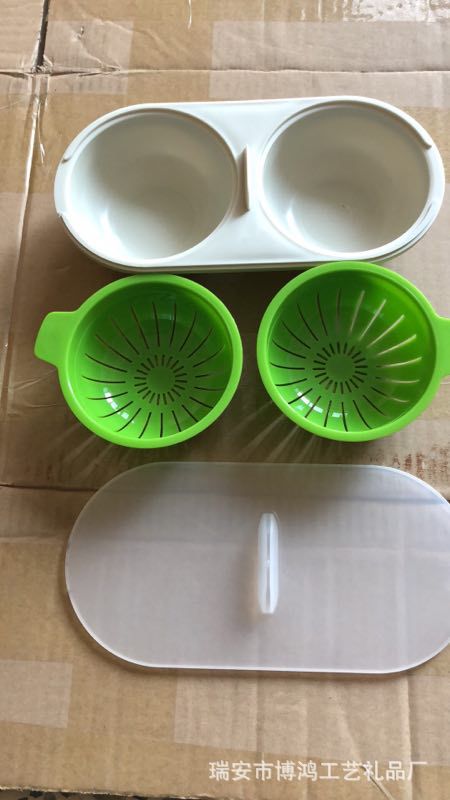 Kitchen Gadget Egg Cooker Food Grade Egg Steamer Egg Boiler Boiled Egg Bowl
