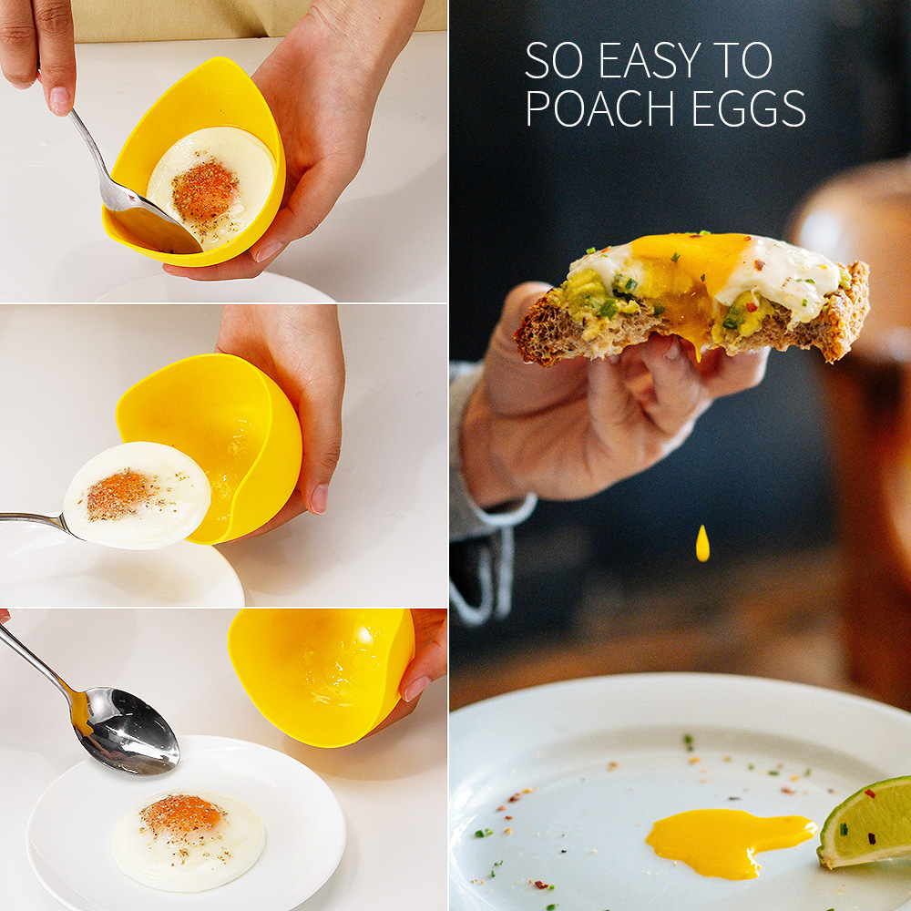 Resistance Silicone Egg Steamer NonStick Egg Boiler Silicone Egg Boiler Egg Boiler Silicone Egg Holder Egg Cooker
