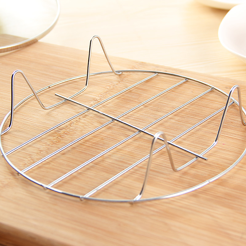 steaming rack four Angle steaming tray steaming egg rack electric rice cooker steaming rack hot heat insulation