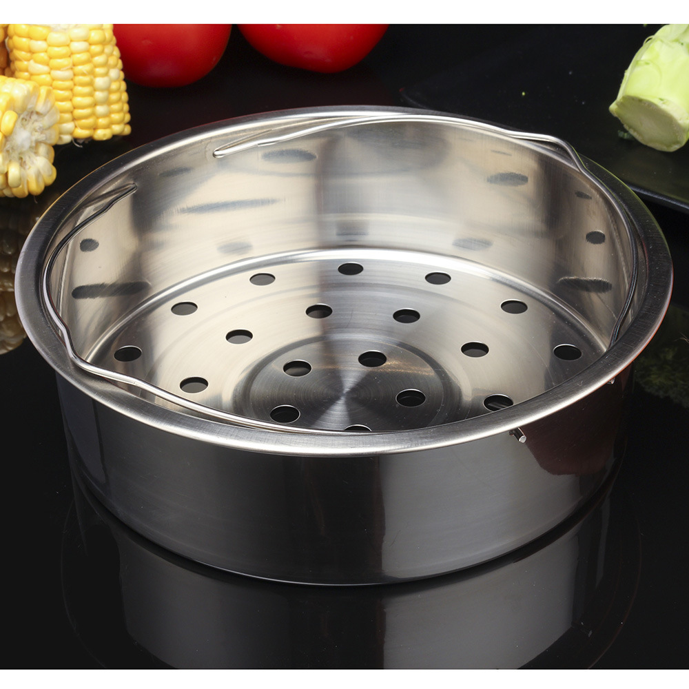 Steel Steaming Rack Vegetable Shim Rice Cooker Separated Steamer Rack Steamed Basket Steamed Egg Rack Exclusive