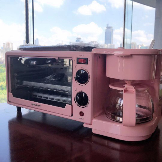 Breakfast Machine Three-in-One Toaster Sandwich Machine Electric Oven Toaster Activity Bread Maker