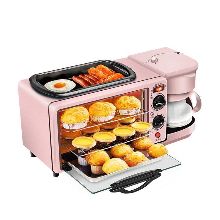Breakfast Machine Three-in-One Toaster Sandwich Machine Electric Oven Toaster Activity Bread Maker