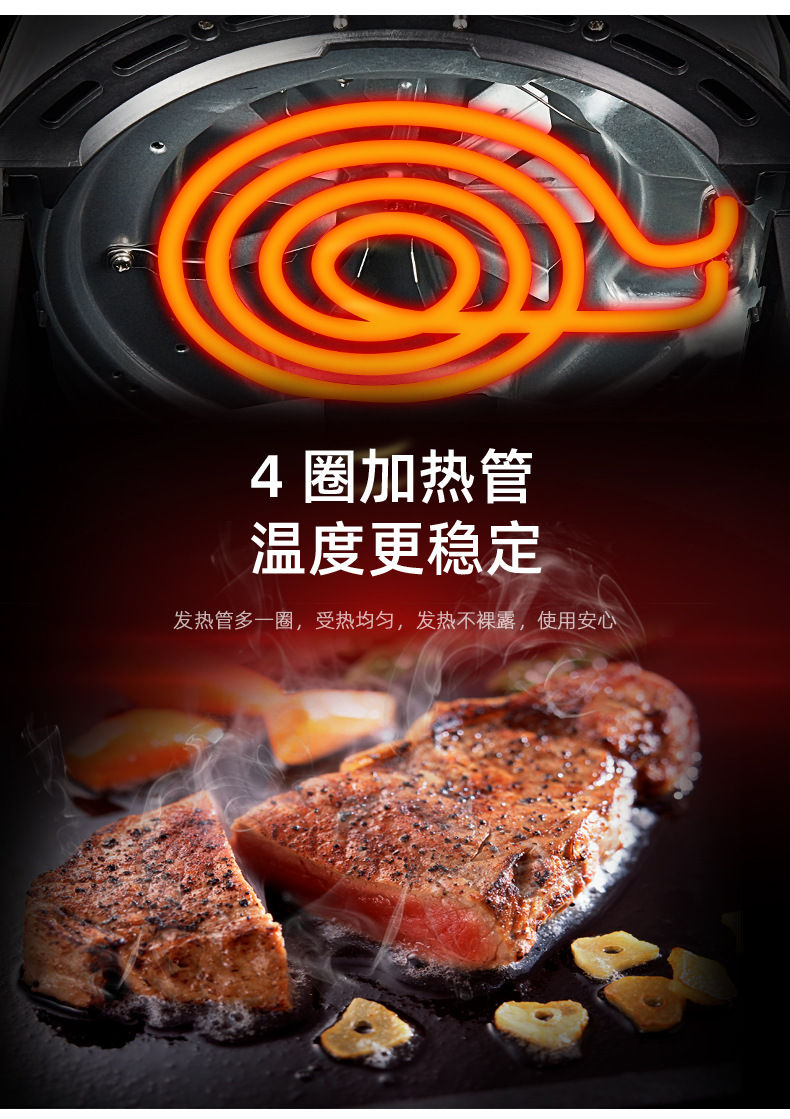 Air Fryer Home Intelligent Chips Machine Large Capacity Oil-Free Deep Frying Pan Automatic Bread Maker Factory Air Fryer Home Intelligent Chips Machine Large Capacity Oil-Free Deep Frying Pan Automatic Bread Maker Factory
