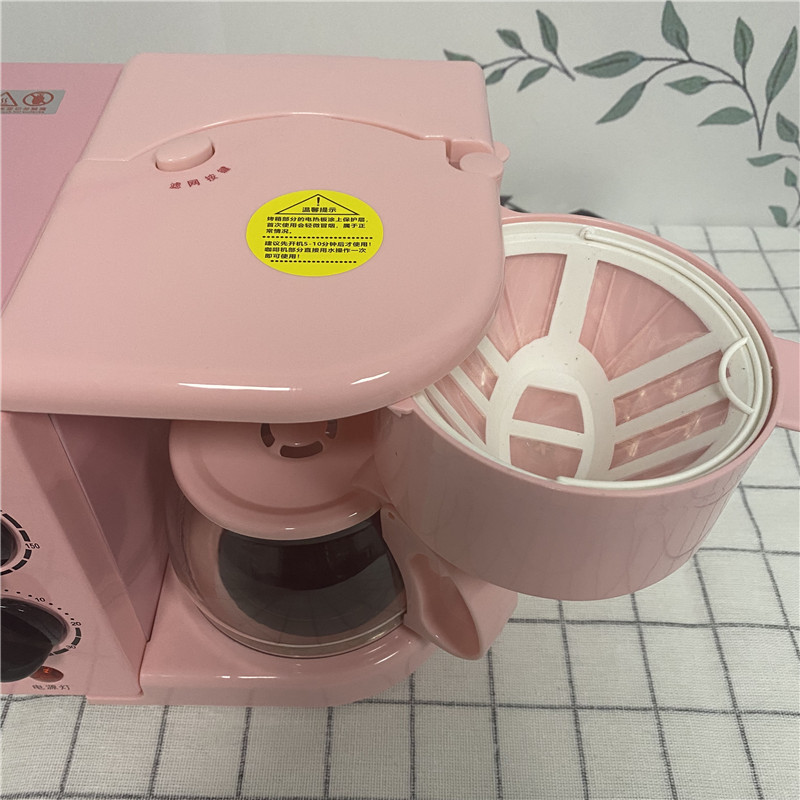 Mini Electric Oven Coffee Pot Internet Celebrity Multi-Function Breakfast Maker Household Bread Maker Barbecue Omelette