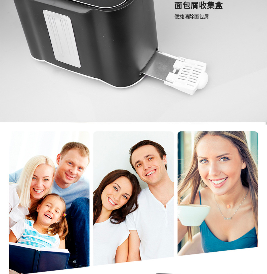 DSP DSP Sandwich Breakfast Machine Household Small Bread Maker Toaster Toast Slices Heating Mini Toaster